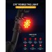 WOCBUY Bike Light, [8+7 Lighting Modes] & [Sturdy Aluminum Alloy] Bike Lights Front and Back Super Bright LED Bicycle Lights, USB Rechargeable & IP65 Waterproof Bike Headlight for Night Riding